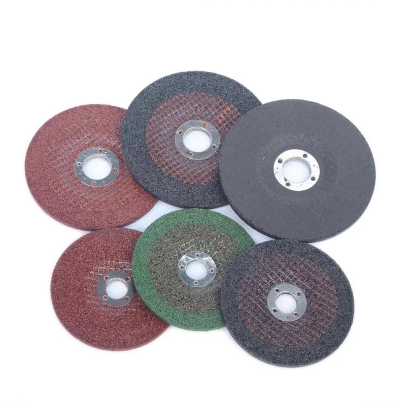 China Factory Type 27 105mm 115mm 125mm Thickness 3mm 6mm Metal Abrasive Grinding Wheel