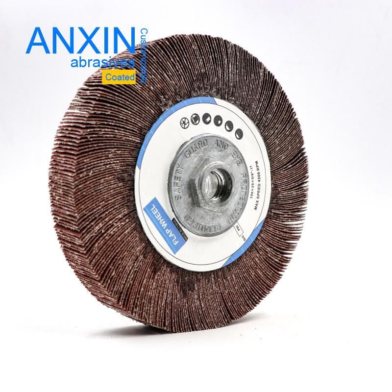 No Chuck Flap Wheel with Thread Screw Bore