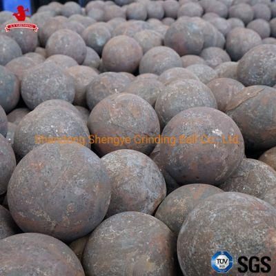 Forged Grinding Ball, Hot Rolling Ball for Gold Mines