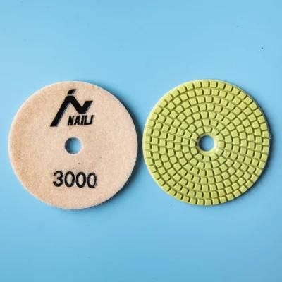 Qifeng Power Tool Wet Polishing Pads for Marble-Diamond Polishing Pad