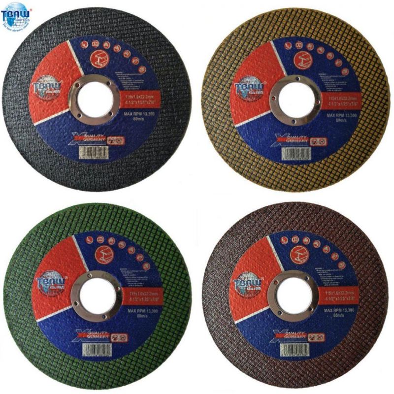 OEM 4.5inch Abrasive Cut off Disc Grinding Cutting Wheel with Double Net