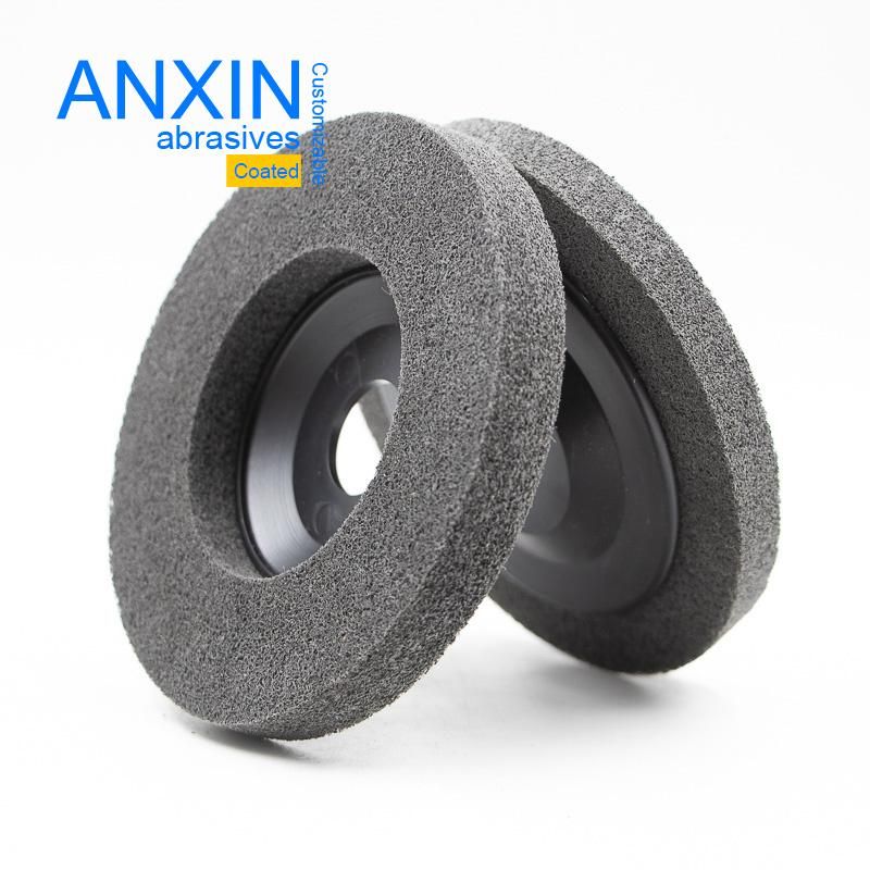 Non-Woven Polyweb Polishing Disc in Gray Color