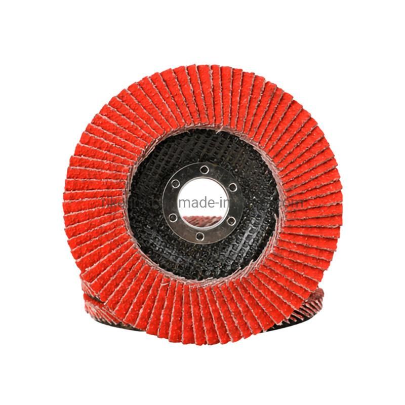 Ceramic Flap Discs Metal Grinding Wheel Stainless Steel Polishing Disc