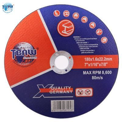 Discos De Corte De Moagem De Ferro De 7 Polegadas, Discos De Corte De Metal, Discos De Corte Abrasivos Na China Cutting Wheel