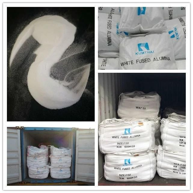 White Corundum Fused Alumina Powder, Bulk Density More Than 1.80g/cm3