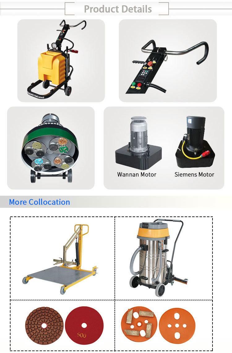 Kd788 Epoxy Floor Polishing Machine Diamond Floor Grinder