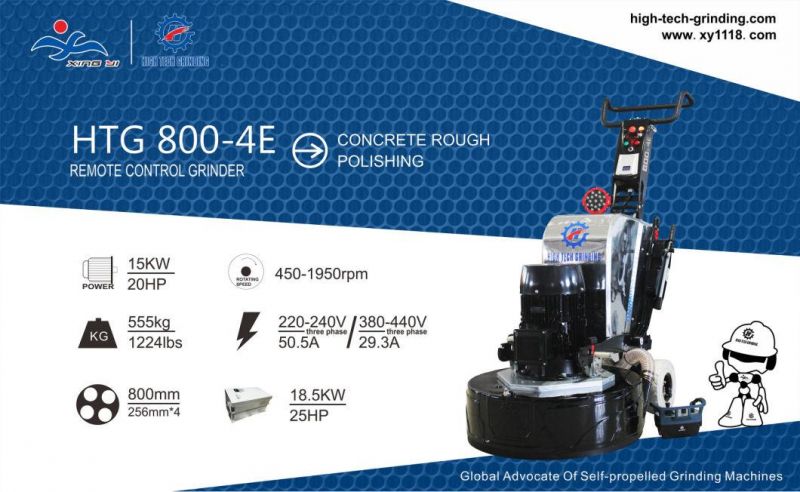 800mm Remote Control Concrete Grinder Floor Grinder