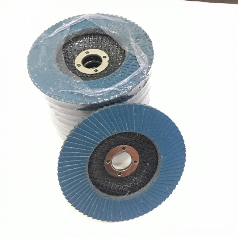 320# Deerfos Abrasive Calcined Flap Disk Disc with Factory Price as Sanding Tooling for Honing Polishing Wood Metal Alloy Stainless Steel