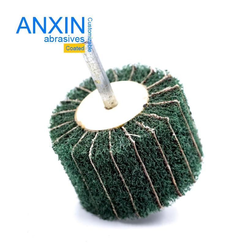 Non-Woven Flap Wheel Interleaved Abrasives Cloth