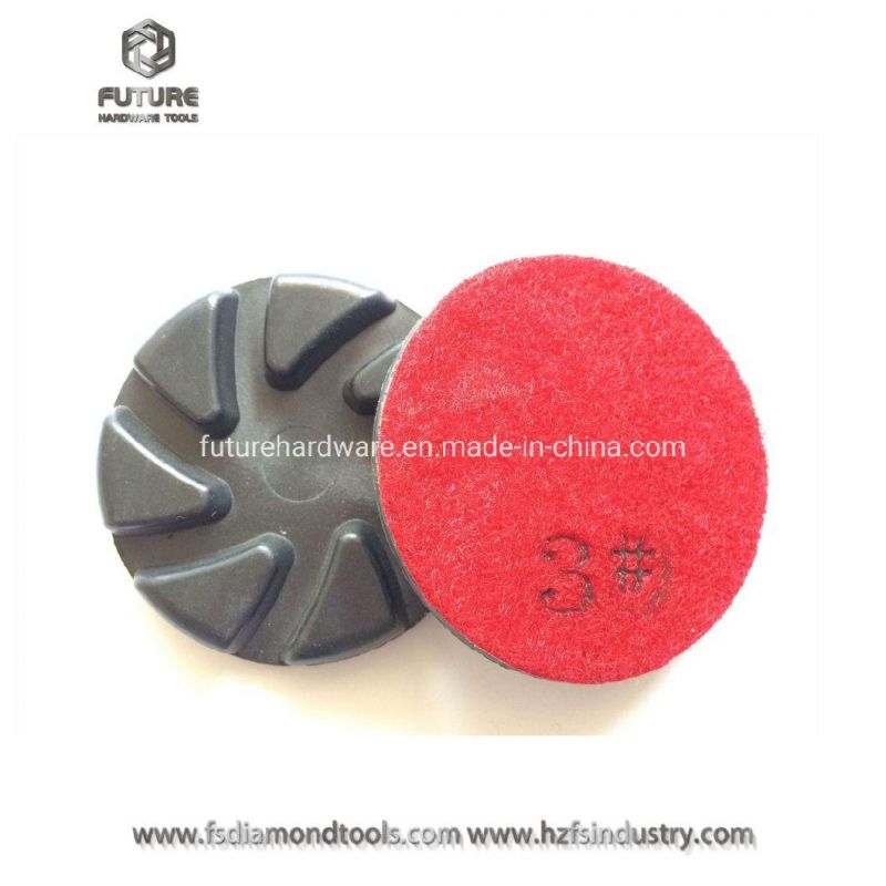 4inch Resin Grinding Disc/Diamond Polishing Pad for Quartzite