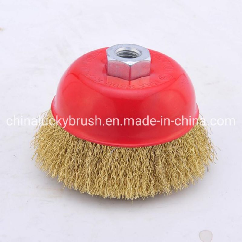 Non-Sparking and Corrosion Resistance Knot Wire Cup Brush (YY-311)