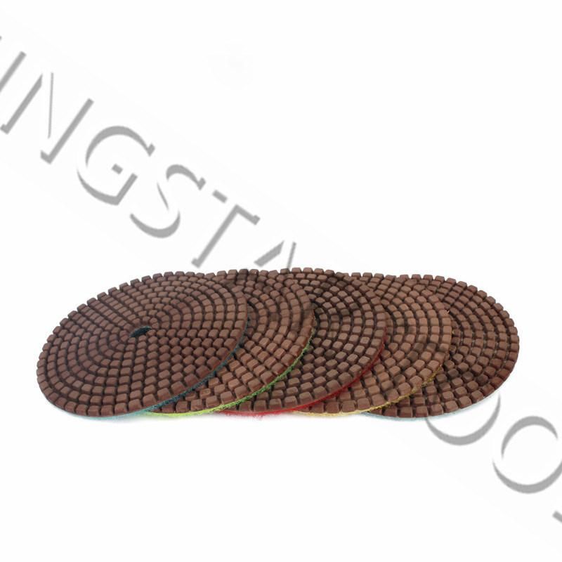 Wet Polishing Pad Diamond Resin Copper for Stone Marble Granite