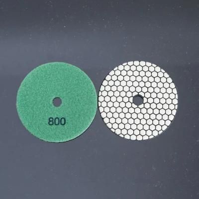 6&quot; 7 Steps Diamond Abrasive Tool Dry Polishing Pads for Marble Granite