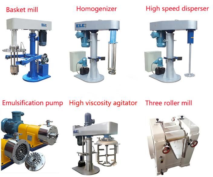 Ele Basket Sand Mill for Printing Ink