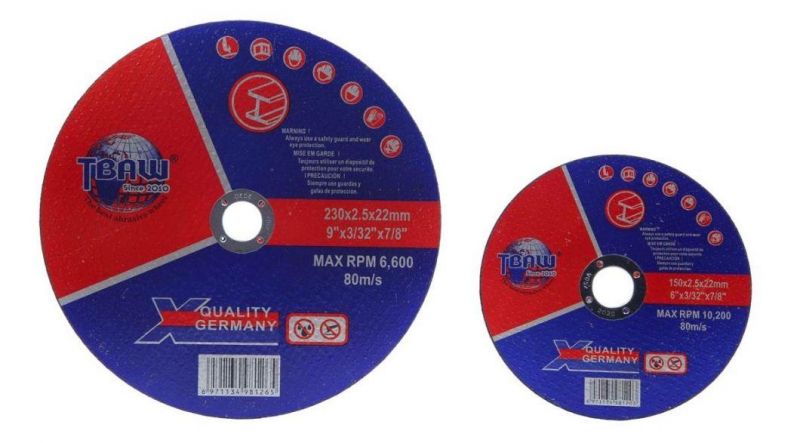 Europe High Speed Cutting Disc, Cut off Wheel, Grinding Wheel Manufcturer