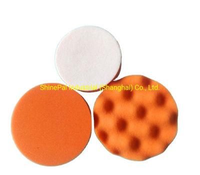 Orange Color Car Care Products Foam Polishing Sponge Pad