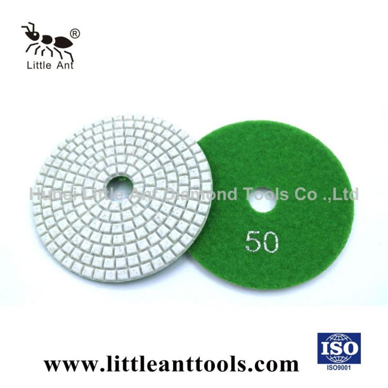 Little Ant Granite Marble Diamond Polishing Pad Wet Use for USA Quality