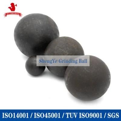 Dia. 20mm-150mm Forged Grinding Media Steel Ball Manufacturer for Ball Mill in Metal Mines