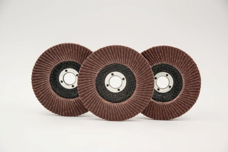 Calcined Aluminum Oxide Abrasive Flap Disc Polishing Metal