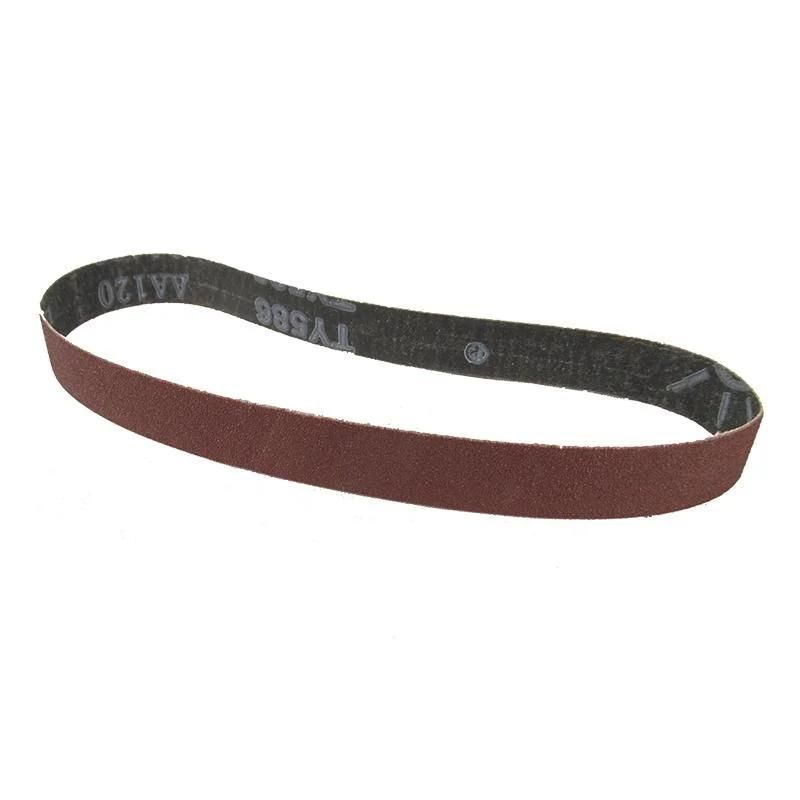 Aluminum Oxide Sanding Belt Cleaning and Deburring