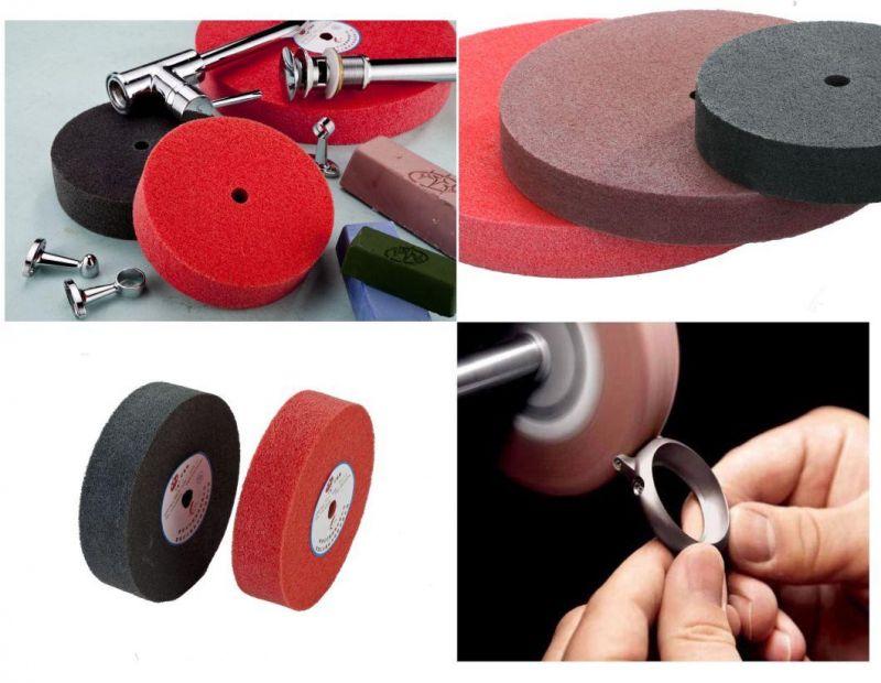 Brush Wheel for Drawing Silver Aluminum Surface Treatment