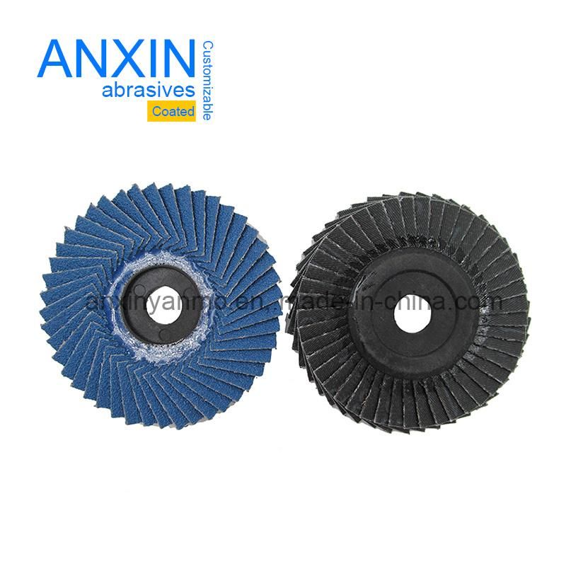 Flexible Abrasive Flap Disc with Zirconia Sand Cloth for Polishing Steel