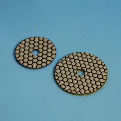 New 4 Inch Abrasive Tool Dry Polishing Pad for Stone