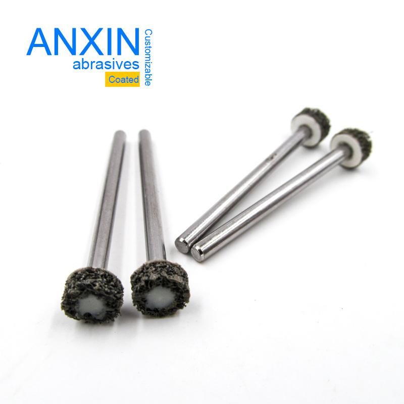 Unitized Convolute Grinding Wheel with Shaft Shank