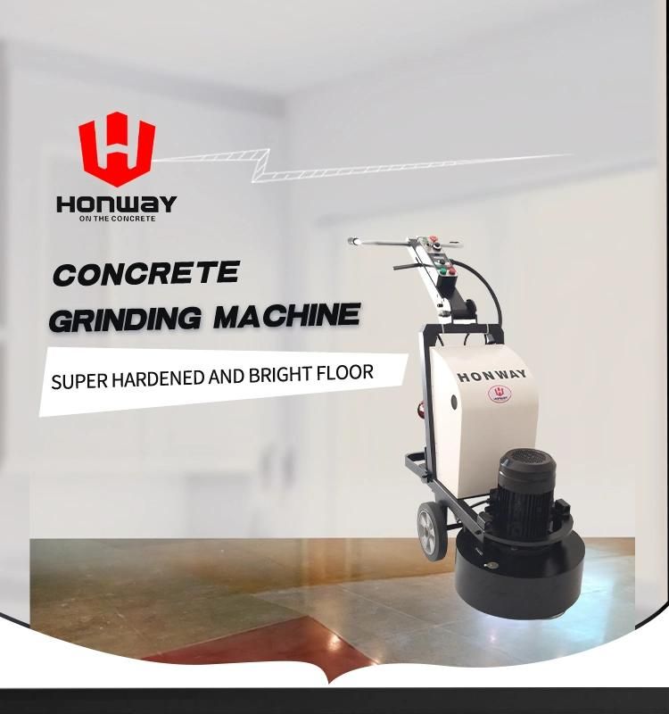 Concrete Floor Grinder 3 Disc Polishing Wood Flooring Sanding Machine
