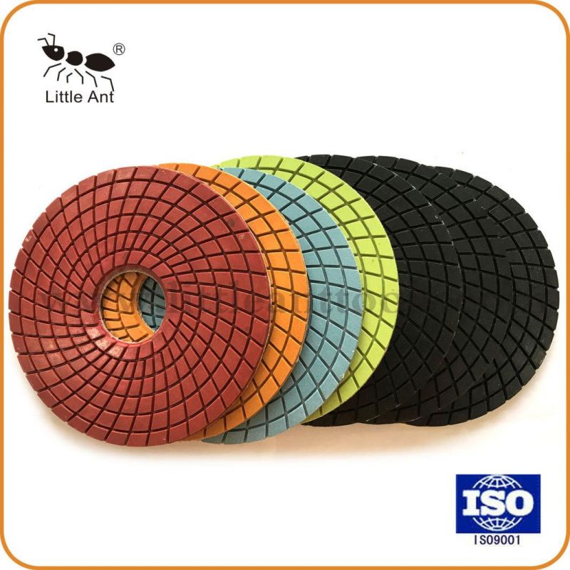 Big Size China Diamond Floor Resin Polishing Pads for Granite Marble and Stone