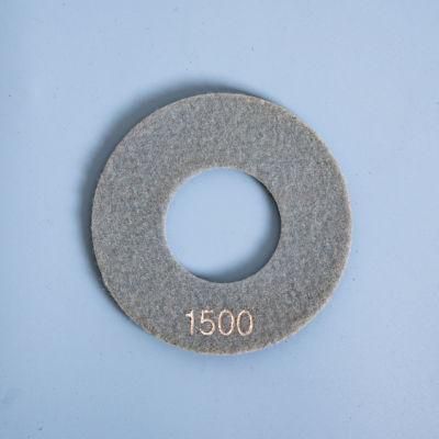 Qifeng Power Tool Flexible Diamond Resin Bond 5&quot; 7 Steps Big Hole Wet Flexible Polishing Pad