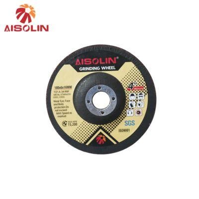 High Speed Bf Abrasive Polishing 4 Inch Thin Grinding Wheel for Stainless Steel Metal Iron Steel