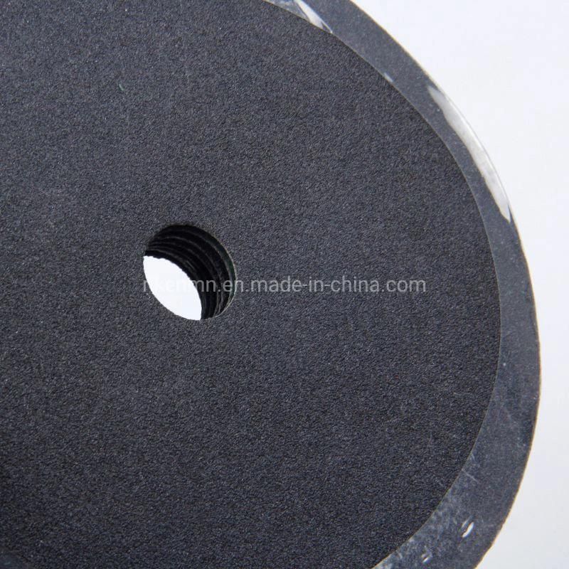 Black Silicon Carbide Fiber Sanding Disc for Metal, Marble, Stone, Wood