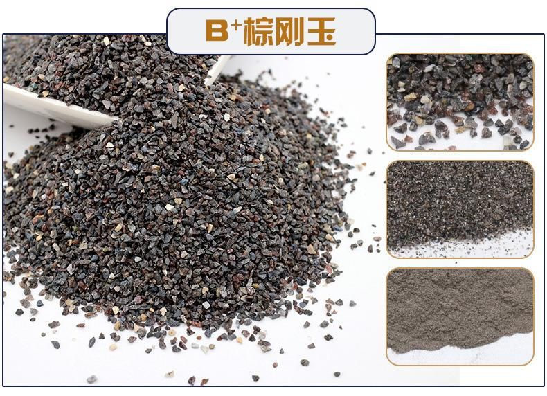 Oil Gas Pipelines Aluminum Oxide Abrasive Al2O3 85% Purity Hydraulic Cutting