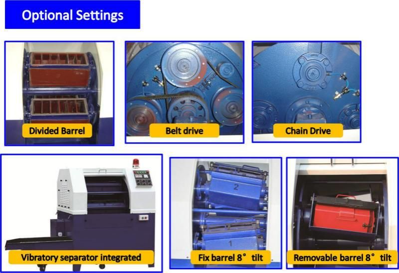 Gear Parts Racing Parts Shaft Components High Energy Centrifugal Finishing Refurbishing