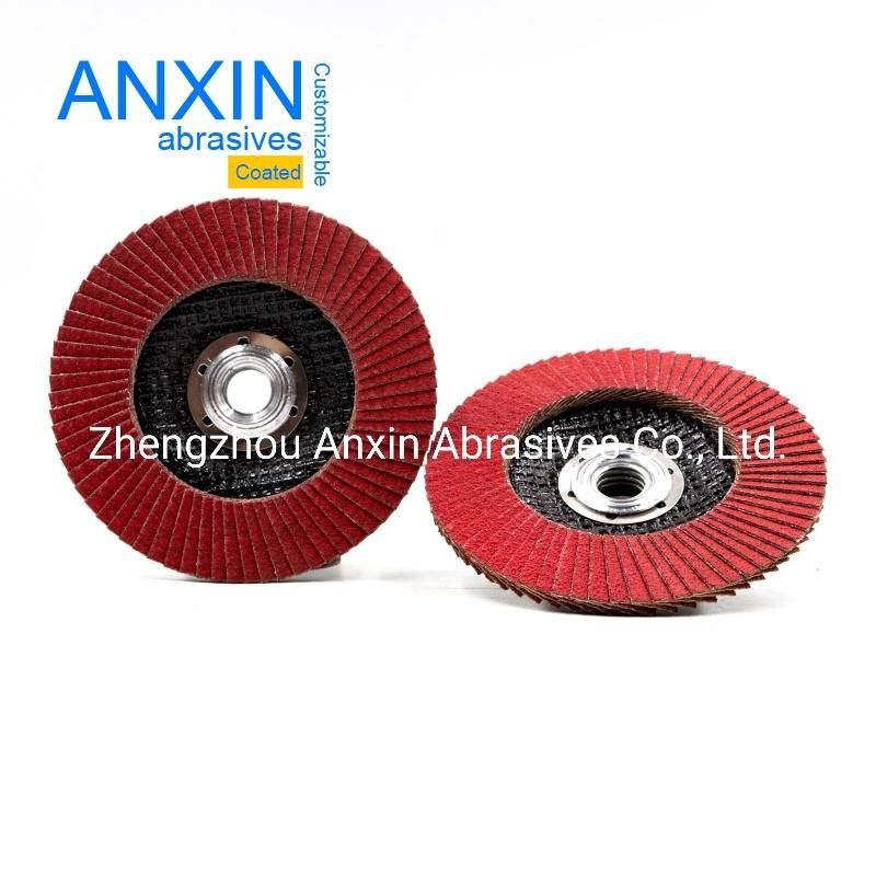 Ceramic Flap Disc with Metal Hub