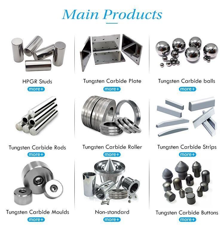 Tungsten Carbide Rotary File Burrs Cylinder for Grinding Head