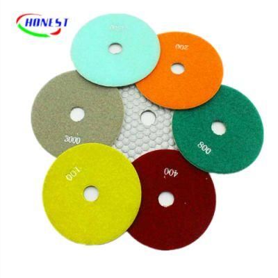 Wet and Dry Flexible Resin Diamond Floor Polishing Pads for Marble