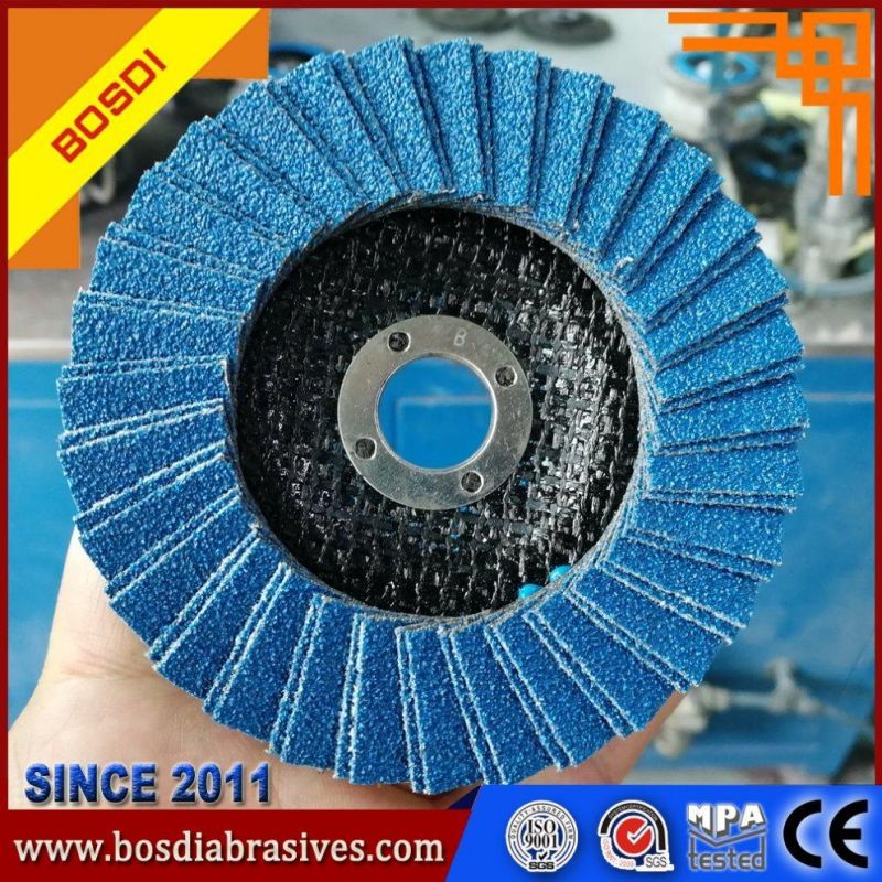 Grinding for Flap Wheel Stainless Steel, Coated Aluminum Oxide Flap Disc