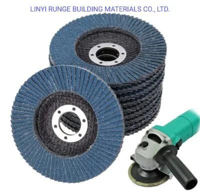 115mm Grinding Wheel Zirconia Flap Disc 80 Grit Type 29 for Wide Range Metals