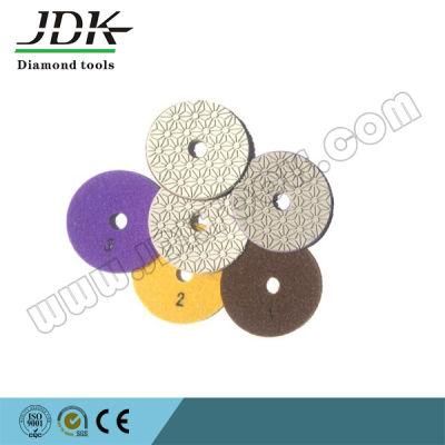 Hot Seller 3 Steps Diamond Wet Polishing Pads for Granite