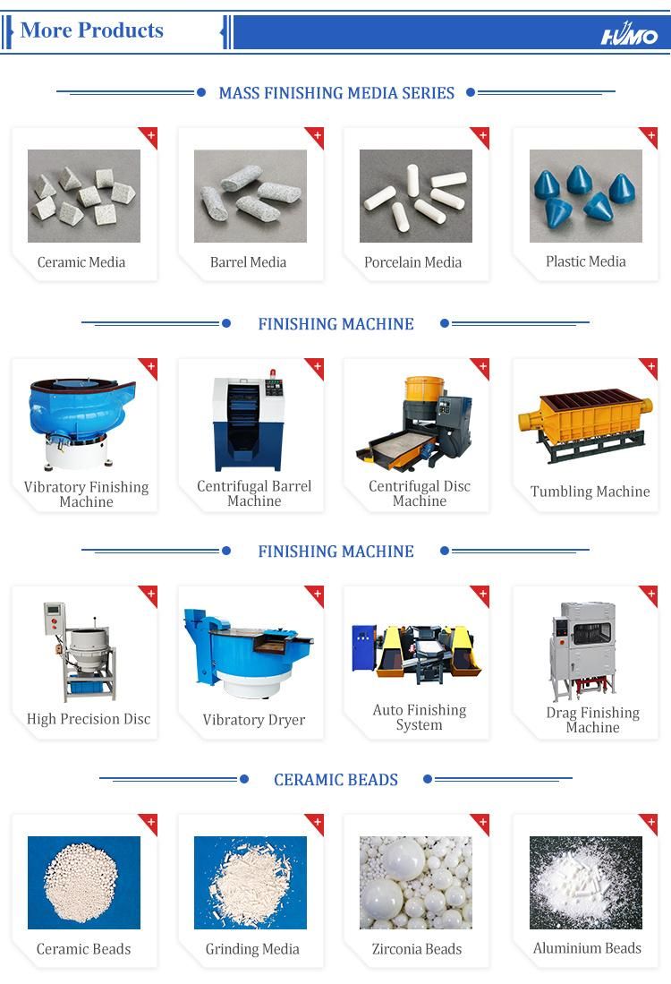 Cost Effective Aluminum Deburring and Polishing Plastic Tumbling Abrasive China