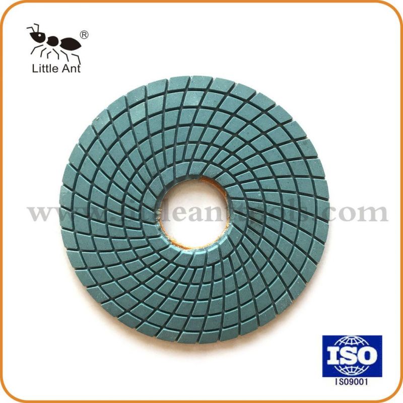3′′-7′′ Flexible Wet Diamond Hand Polishing Pads for Marble Granite