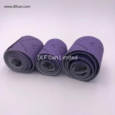 Customized Logo Purple Sanding Roll for Car Paint