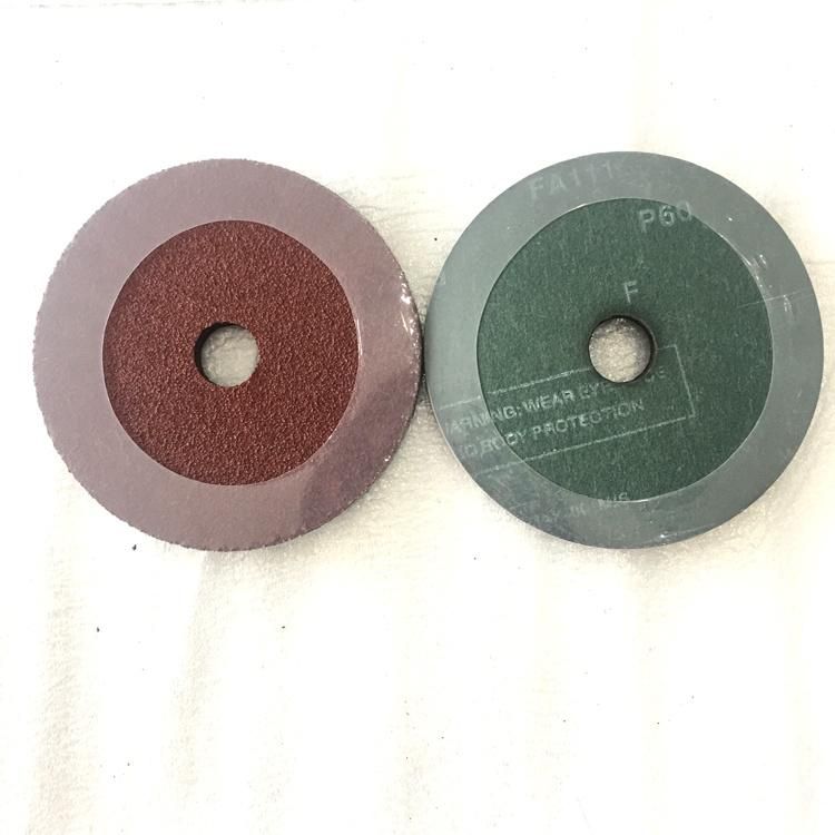 High Quality Premium Wear-Resisting 115mm Aluminium Oxide Fiber Disc for Grinding Stainless Steel and Metal