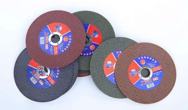 China 5 " 125 mm Abrasive Metal Cutting Disc/Cutting Disc for Metal Disco De Corte 125X6X22.2 mm High Performance Resin Bonded Abrasive