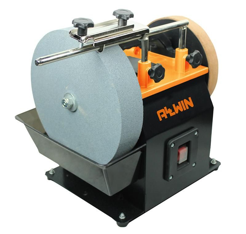 Hot Sale 220V 250W Double Shield Motor 150mm Electrical Bench Grinder with Wheel Dresser