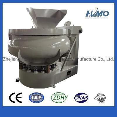 Curved Bowl with Separating Unit Vibratory Machine Ceramic Polishing Machine 300L