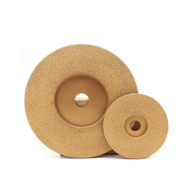 Flat Vacuum Brazed Diamond Grinding Wheel Manufacturers