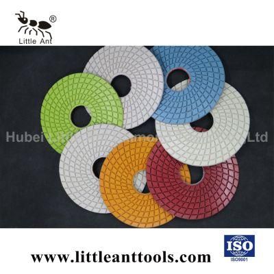 Diameter 180mm Flexible Diamond Wet Polishing Pads for Granite Marble Quartz Stone Concrete Grinding Tools